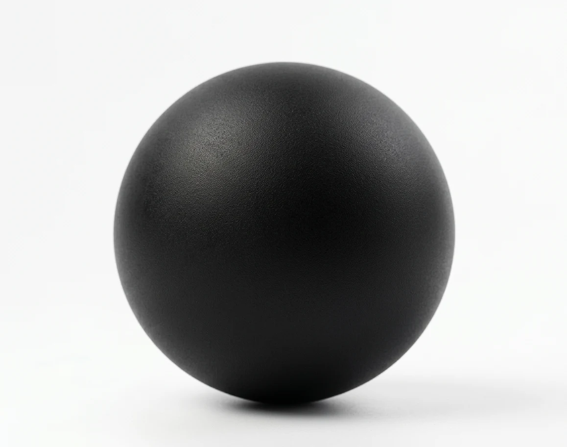Nylon black 3D printing material sample